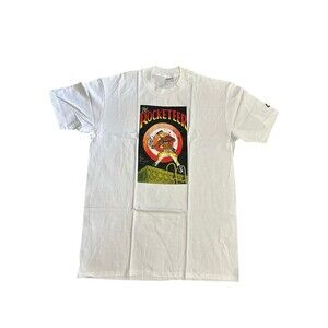 Vtg Stedman ROCKETEER Graphic T-Shirt Graphitti Comics Size L Dave Stevens NWOT